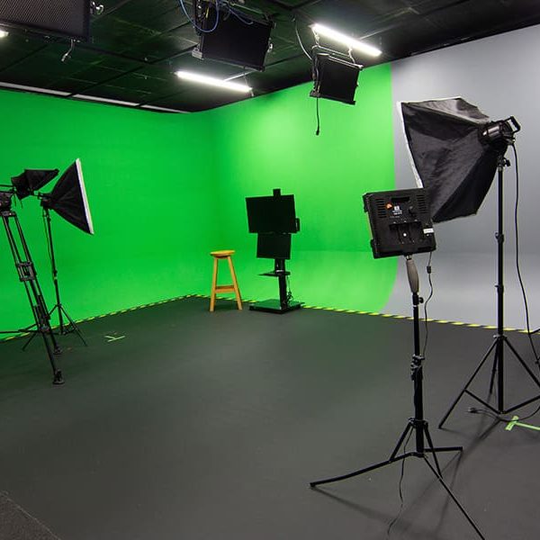 Chroma Key verde y gris